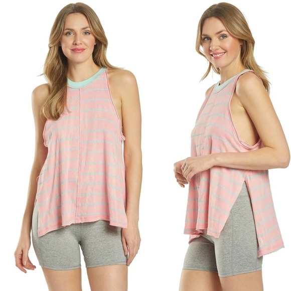NWOT Free People Striped Making Waves Tank - Picture 11 of 11
